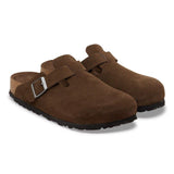 Zuecos BIRKENSTOCK Boston Ante Plantilla Blanda Carafe