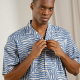 DEDICATED Marstrand Wave Tiles Shirt