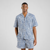 DEDICATED Marstrand Wave Tiles Shirt