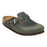 Zuecos BIRKENSTOCK Boston Cuero Engrasado Thyme