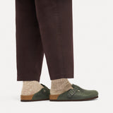 Zuecos BIRKENSTOCK Boston Cuero Engrasado Thyme