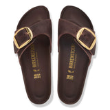 Sandalias BIRKENSTOCK Madrid Big Buckle Cuero Engrasado Habana