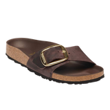 Sandalias BIRKENSTOCK Madrid Big Buckle Cuero Engrasado Habana