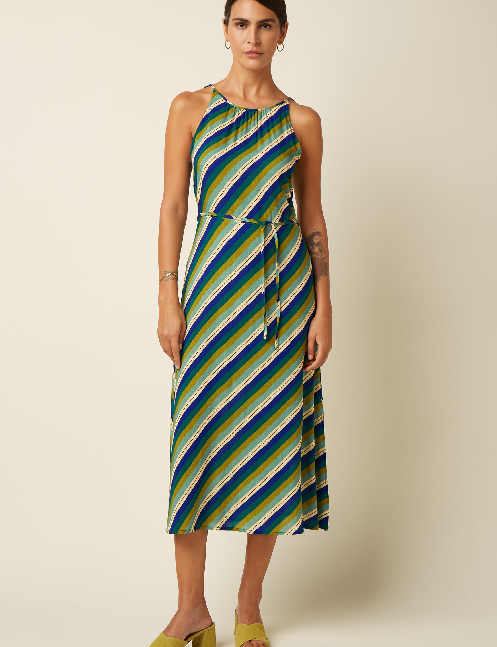 Vestido KING LOUIE Hazel Cliff Mazarine