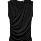 Camiseta VERO MODA Kira V-Neck Black