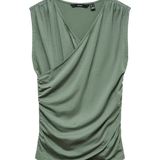 Camiseta VERO MODA Kira V-Neck Laurel Wreath