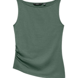 Camiseta VERO MODA Kira Boat Neck Laurel Wreath