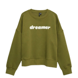 Sudadera VERO MODA Caisa Alina Sphagnum / Dreamer