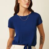 Camiseta KING LOUIE Tulum Knot Mazarine