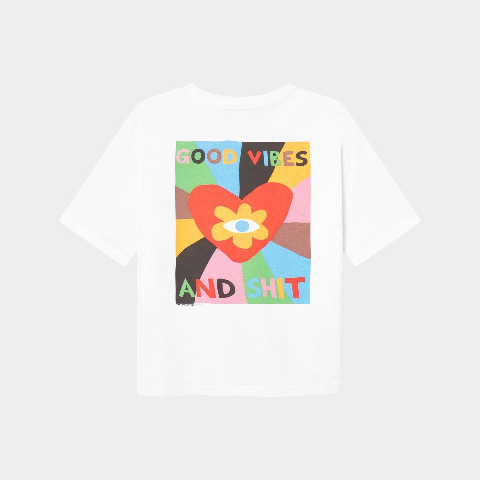 Camiseta DEDICATED Vadstena Good Vibes White