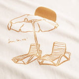 DEDICATED Vadstena Sea La Vie Off-White T-Shirt