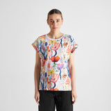 DEDICATED Visby Fantasy Blumen T-Shirt