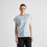 Camiseta DEDICATED Visby Wonky Beach Skyway Blue