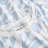 Camiseta DEDICATED Visby Wonky Beach Skyway Blue