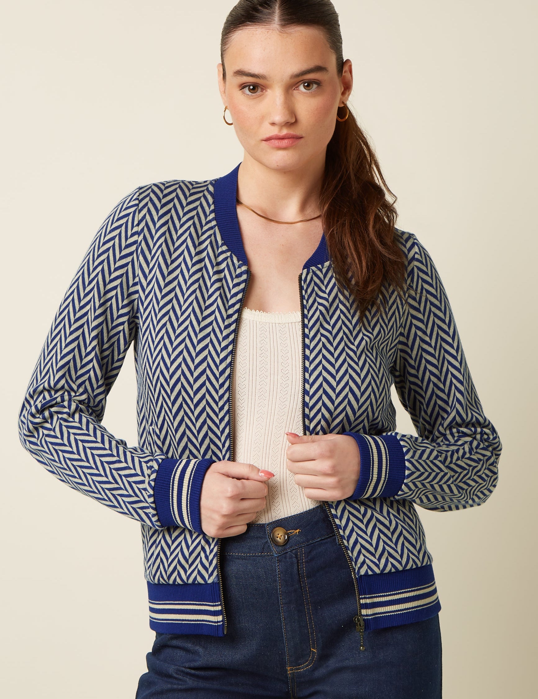 Chaqueta KING LOUIE Bessie Sloan Mazarine