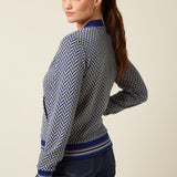 Chaqueta KING LOUIE Bessie Sloan Mazarine