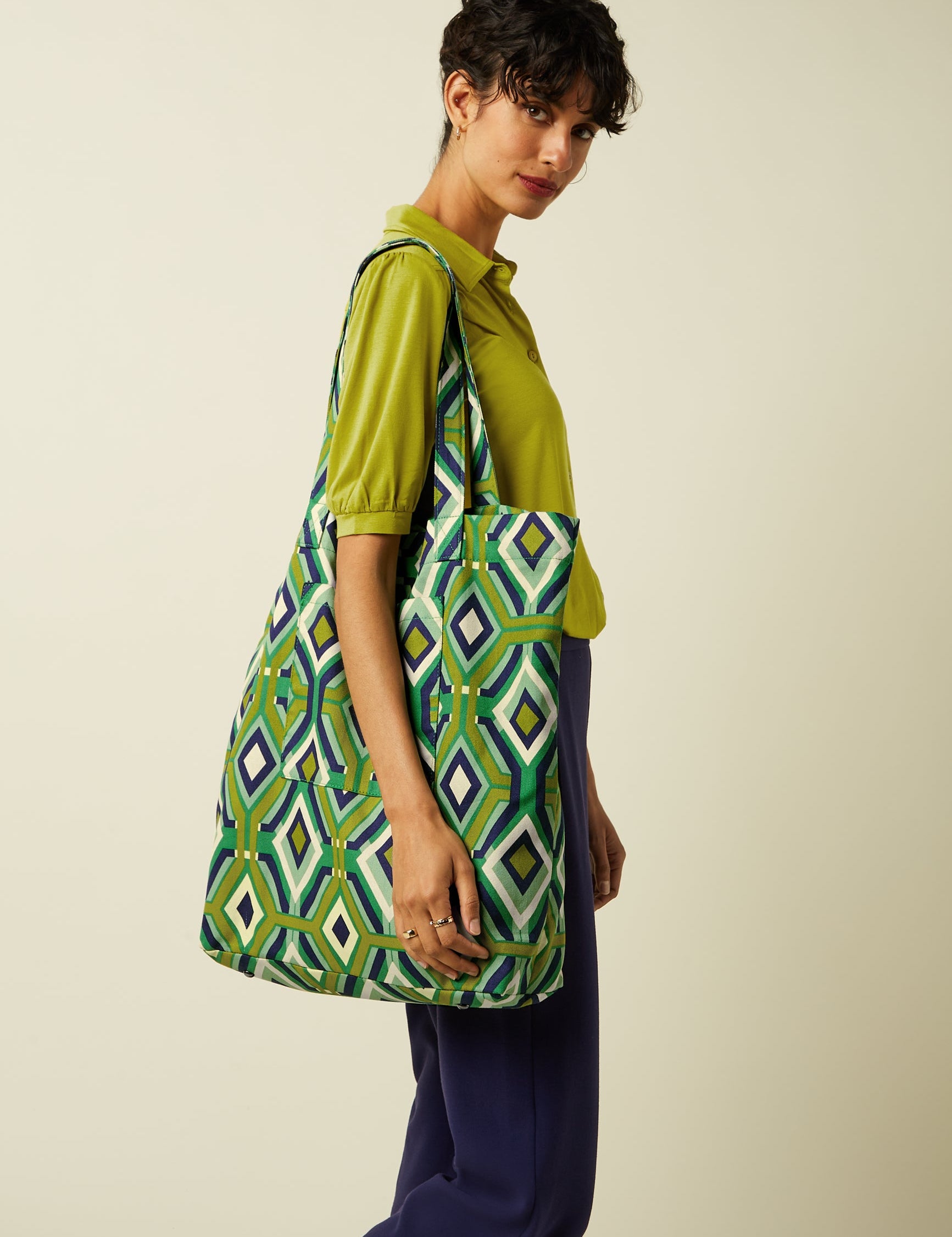Bolso KING LOUIE Shopper Cadiz Beacon Blue