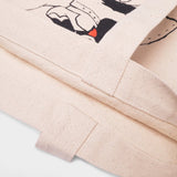 Bolso Tote Bag DEDICATED Torekov Star Boots Off-White