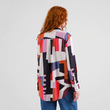 Blusa DEDICATED Kosta Abstract Chaos Multi Color