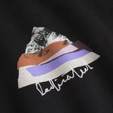 Sudadera DEDICATED Malmoe Cut Out Mountain Black