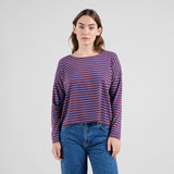 Top DEDICATED Humledal Stripes Fig Red