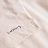 Camiseta DEDICATED Vadstena Star Boots Oat White