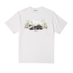 Camiseta EDMMOND Journey Plain Off White - flat frontal con fondo transparente