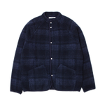 Chaqueta EDMMOND Atelier Plain Navy - flat frontal con fondo transparente