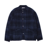 Chaqueta EDMMOND Atelier Plain Navy - flat frontal con fondo transparente