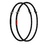 Correa TOPOLOGIE 10MM ROPE LOOP - BLACK REFLECTIVE