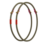 Correa TOPOLOGIE 10MM ROPE LOOP - PINK CHECKBOARD
