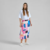 Falda DEDICATED Viken Abstract Block Multi Color