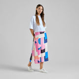 Falda DEDICATED Viken Abstract Block Multi Color
