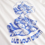 Camiseta DEDICATED Vadstena Live Your Dream Off-White