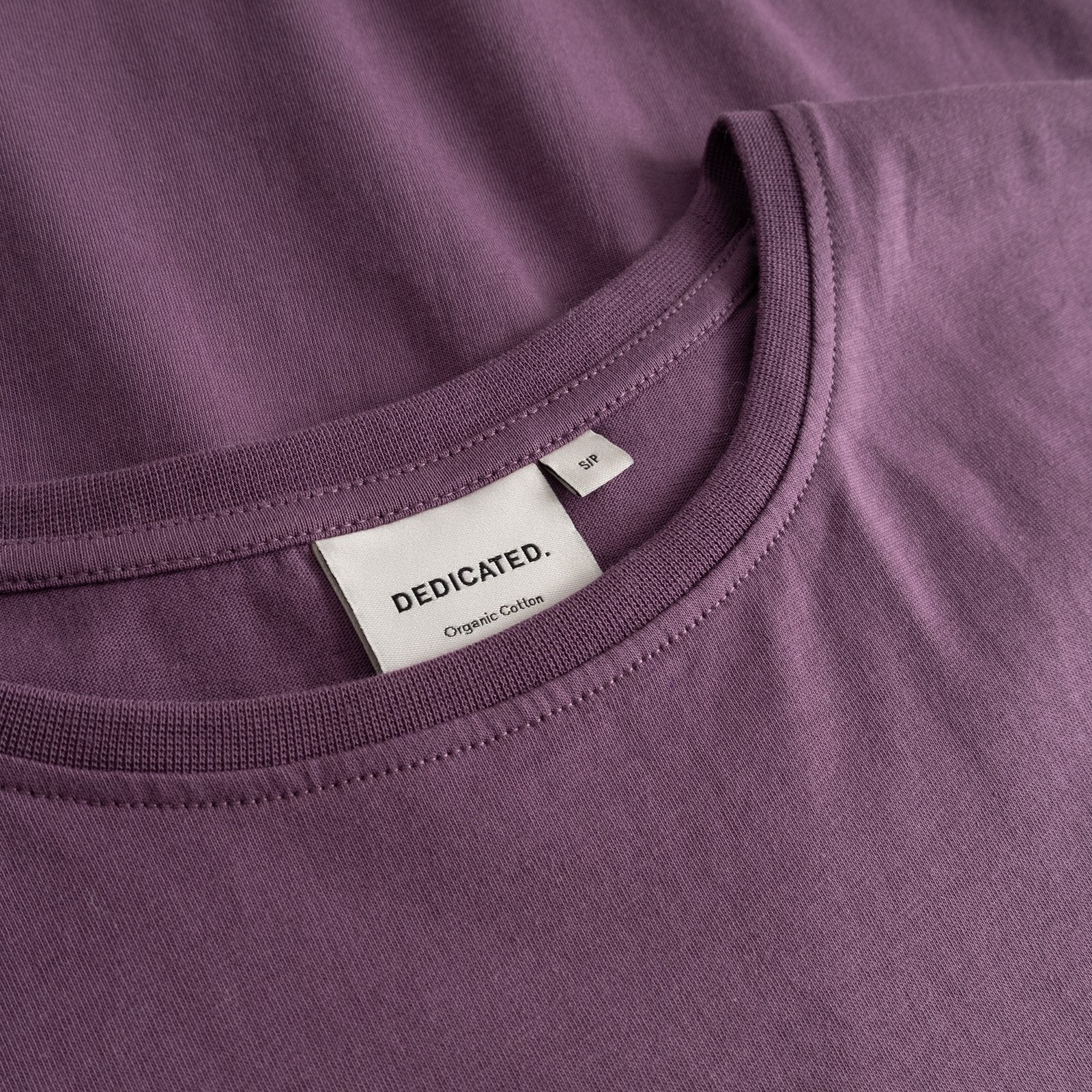Camiseta DEDICATED Visby Curious Cat - Berry Purple - vista oficial 5