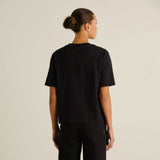 Camiseta DEDICATED Vadstena Painted Swans - Black - vista oficial 4