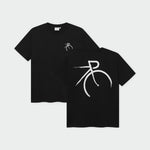 Camiseta DEDICATED Stockholm Painted Side Bike - Black - vista oficial 1