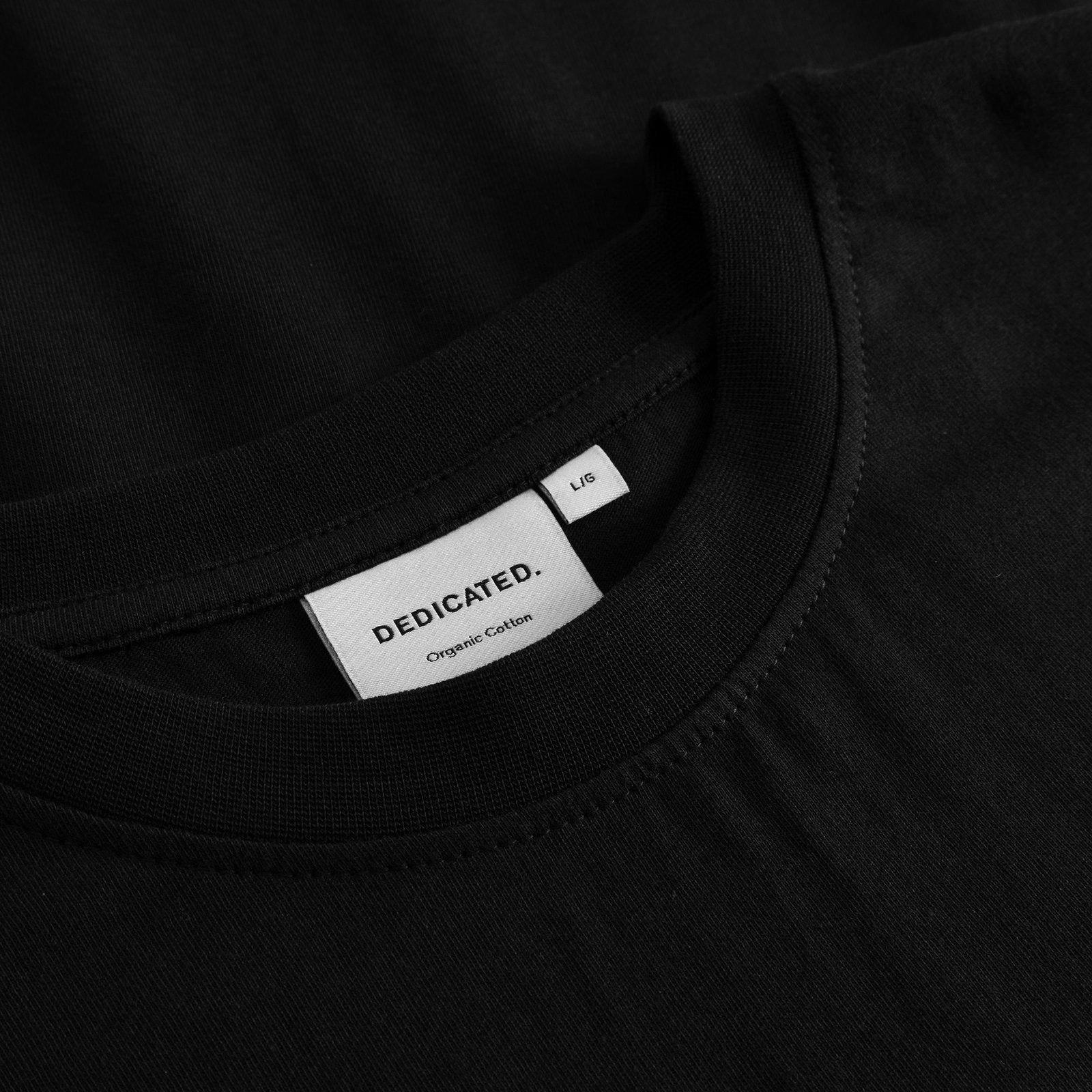 Camiseta DEDICATED Stockholm Painted Side Bike - Black - vista oficial 5