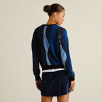 Jersey DEDICATED Arendal Wavy Stripe - Blue - vista oficial 3