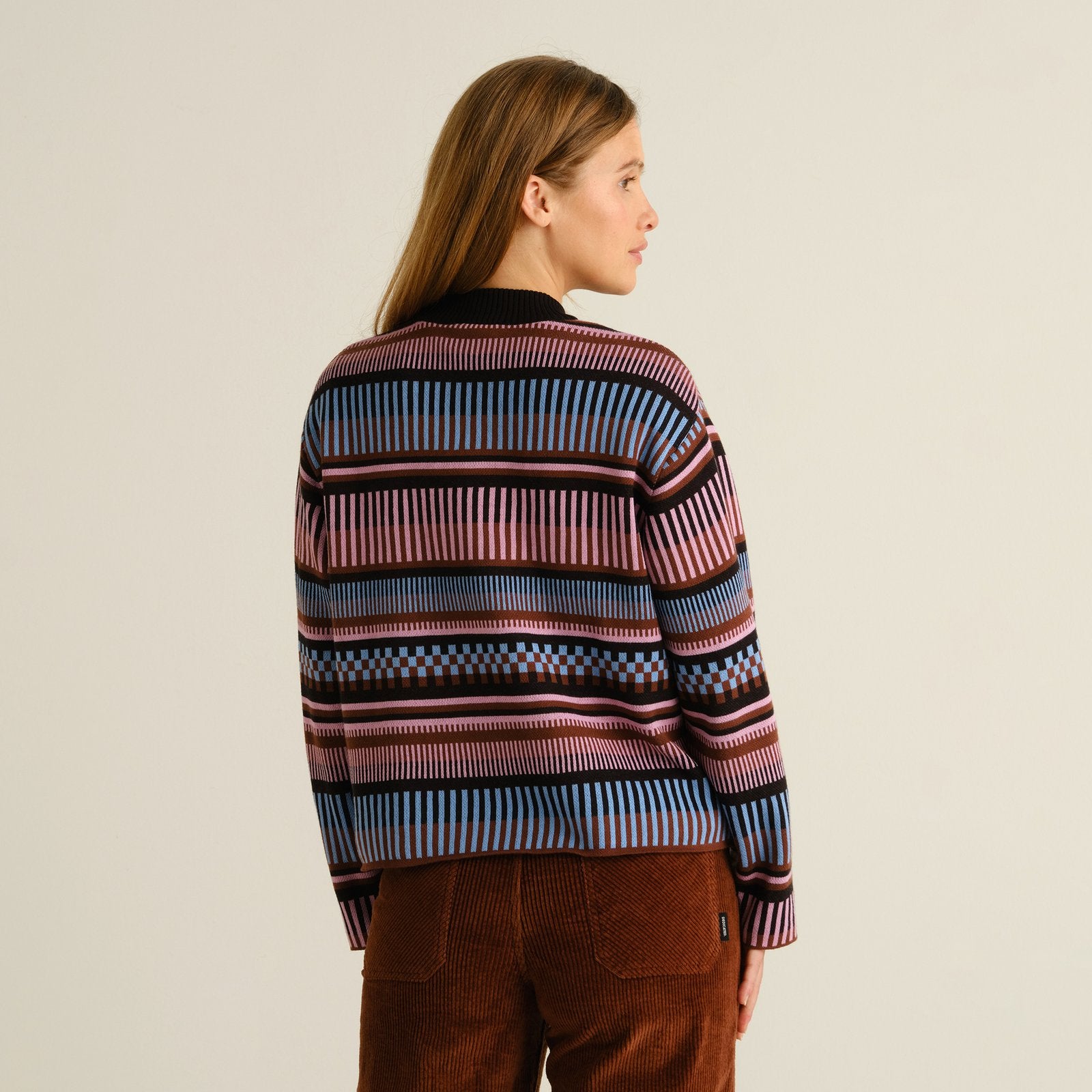 Jersey DEDICATED Limhamn Dashed Stripe - Multicolor - vista oficial 3