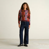 Jersey DEDICATED Arendal Nature Check - Multicolor - vista oficial 4