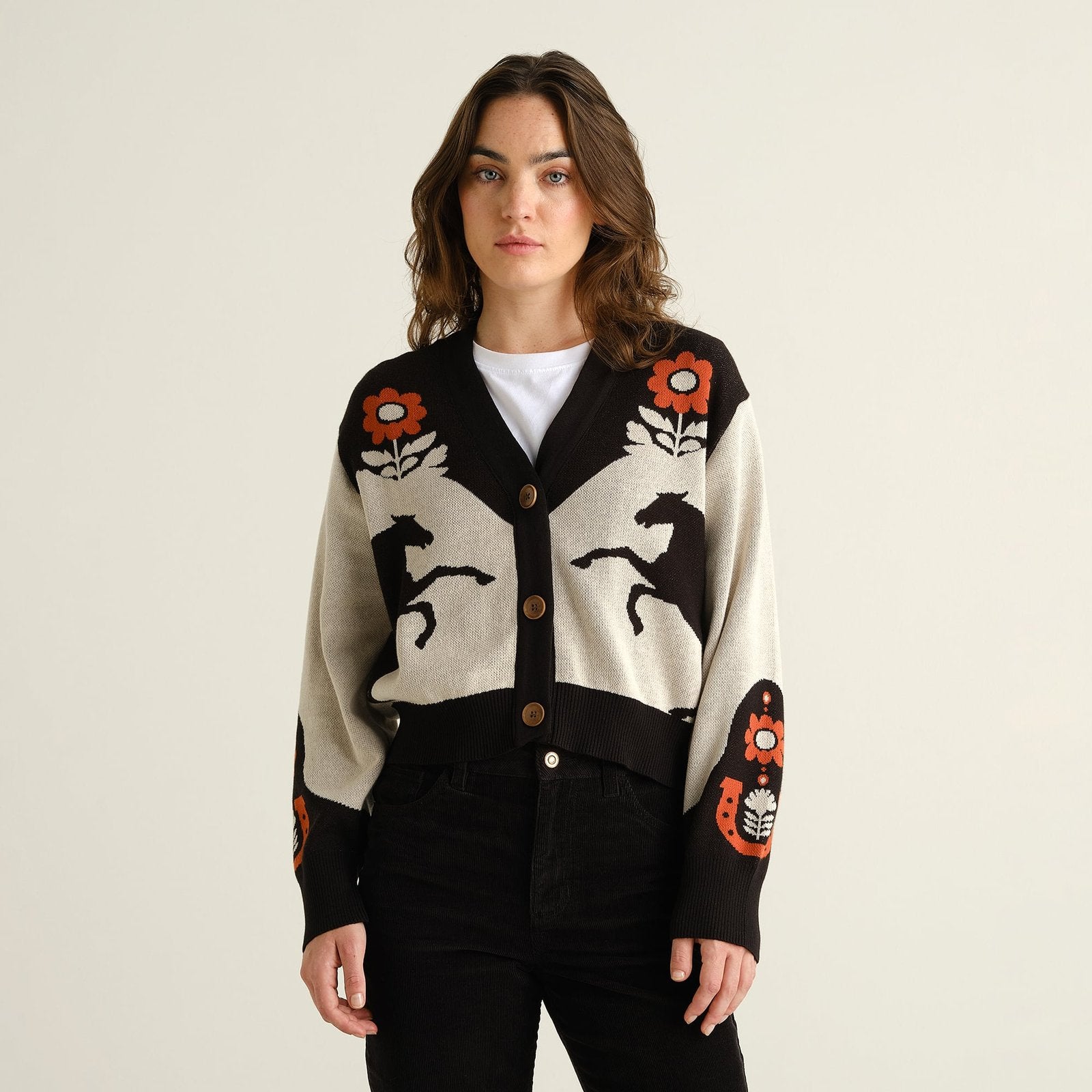 Cárdigan DEDICATED Kanan Western - Multicolor - vista oficial 1