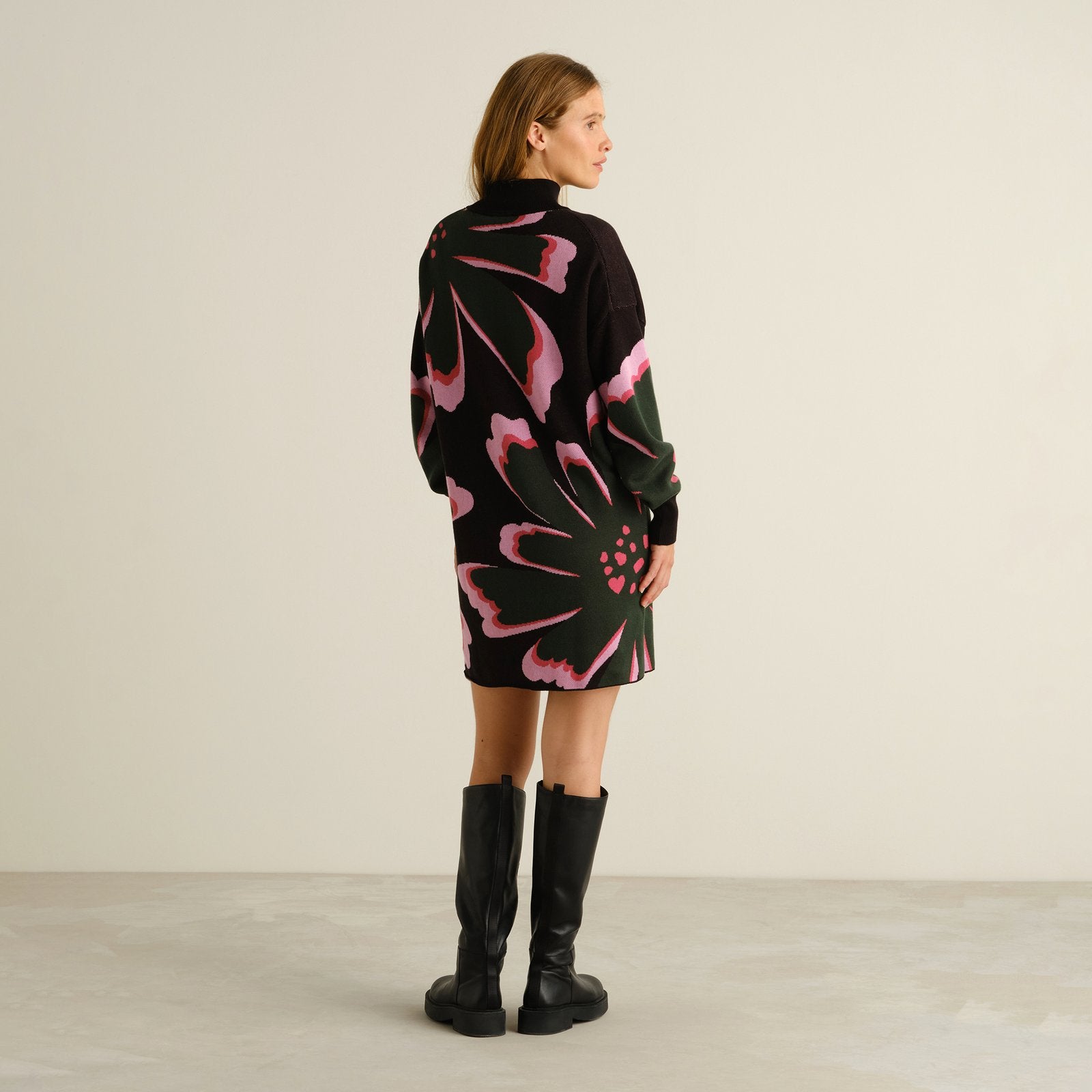 Vestido DEDICATED Nikkala Big Bloom - Multicolor - vista oficial 3