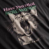 Camiseta DEDICATED Vadstena Screaming Cat - Charcoal - vista oficial 2