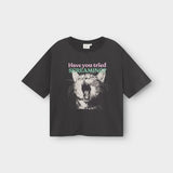Camiseta DEDICATED Vadstena Screaming Cat - Charcoal - vista oficial 4