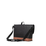 Bolso Messenger HERSCHEL Cove 22.5L Black Saddle Brown