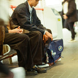 Bolso Messenger HERSCHEL Cove 22.5L Black Saddle Brown