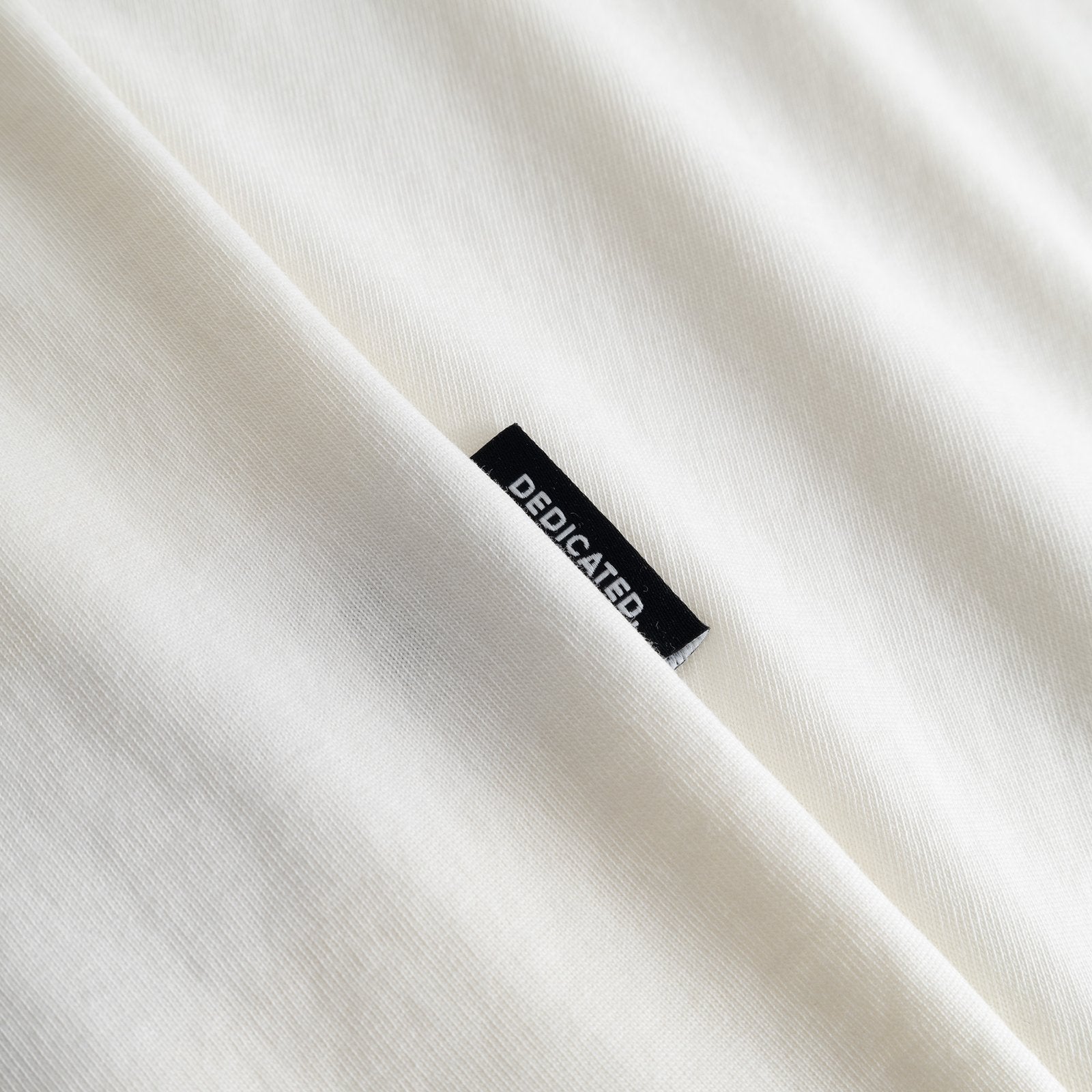 Camiseta DEDICATED Stockholm Painted Side Bike - Off-White - vista oficial 4