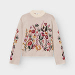 Jersey DEDICATED Limhamn Folk Flower - Vanilla White - vista oficial 6