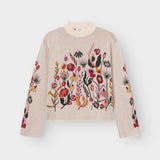 Jersey DEDICATED Limhamn Folk Flower - Vanilla White - vista oficial 6